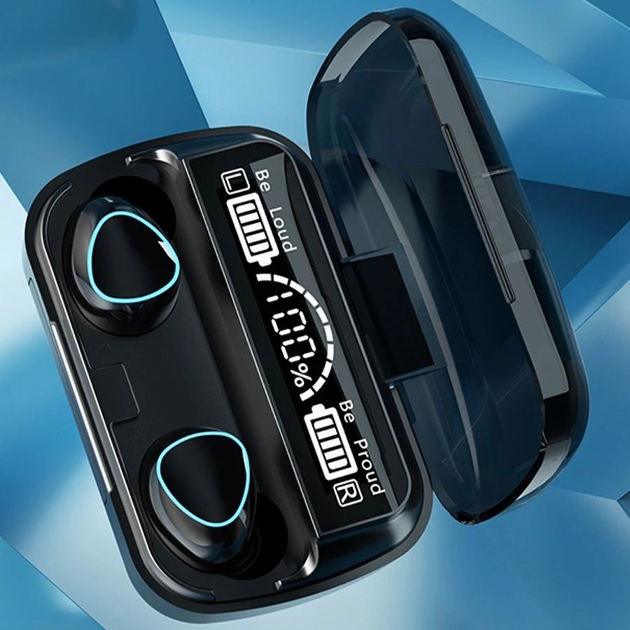 M10 TWS Wireless Headphones Bluetooth-Compatible 5.1 Earphones Wireless Headset Waterproof 9D Hifi Quality Earbuds