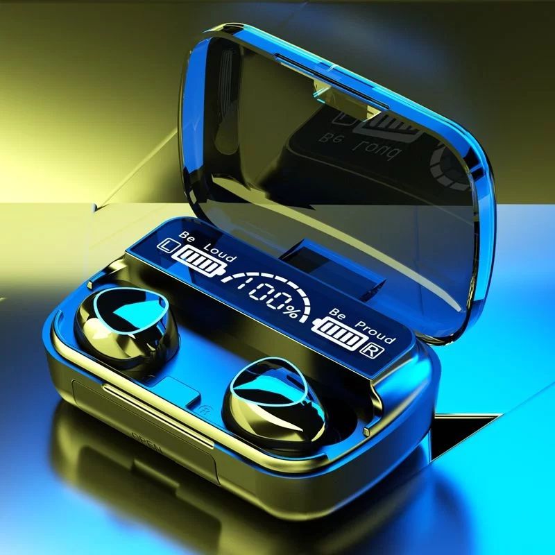 M10 TWS Wireless Headphones Bluetooth-Compatible 5.1 Earphones Wireless Headset Waterproof 9D Hifi Quality Earbuds
