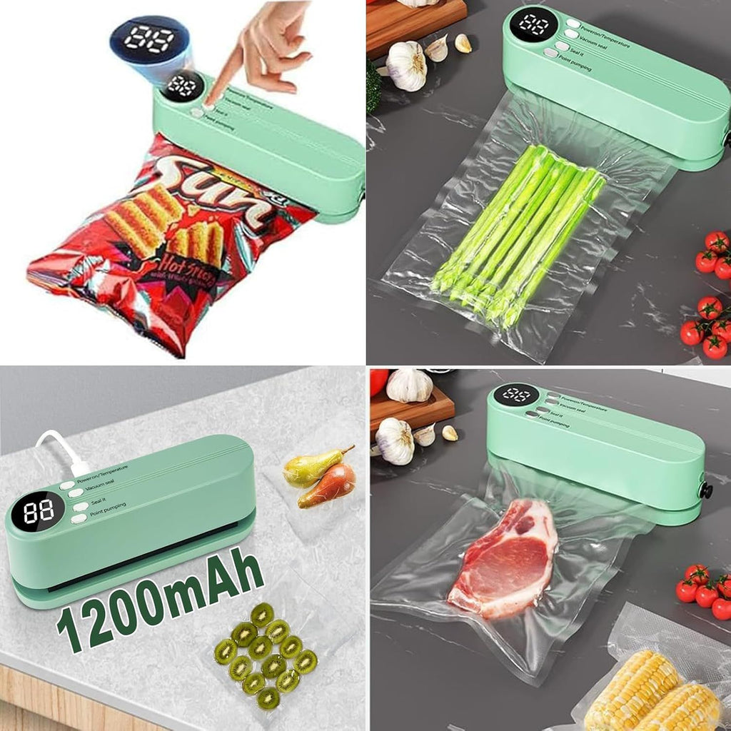 3 In 1 Cordless Handheld Mini Vacuum Sealer