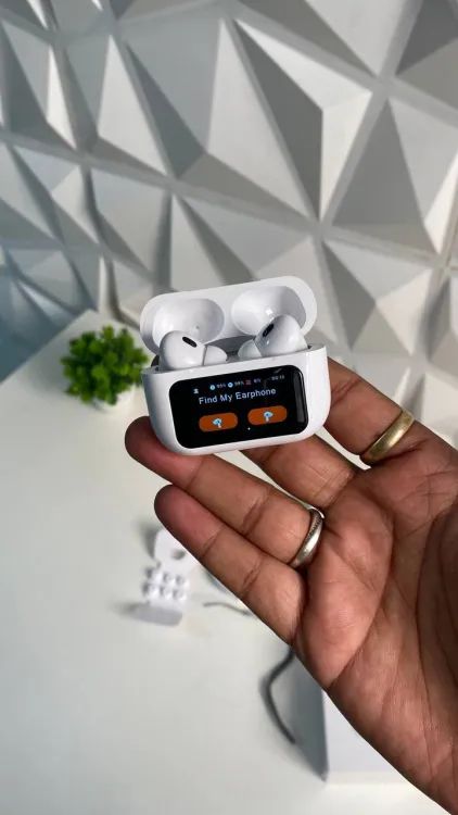 🎧 A9 Pro 2 Earbuds with LCD Touchscreen – AirPods Pro 2