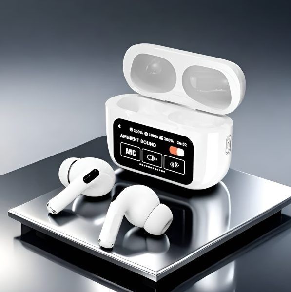 🎧 A9 Pro 2 Earbuds with LCD Touchscreen – AirPods Pro 2